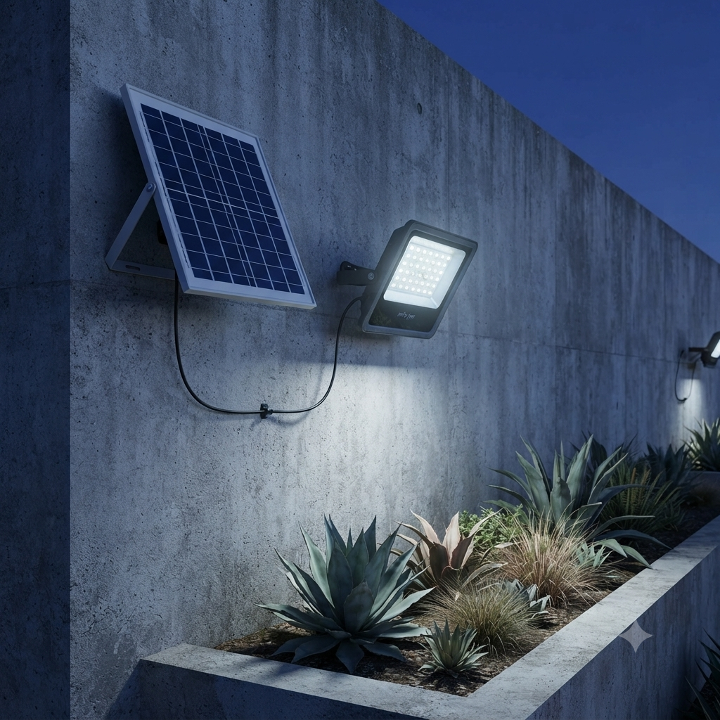 200W Solar Flood Light with Remote Control