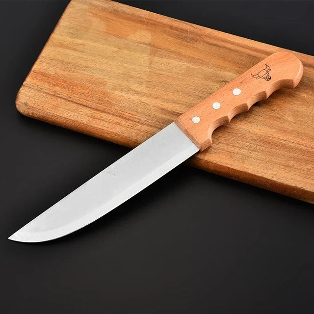 Wooden Handle Kitchen Chef Knife
