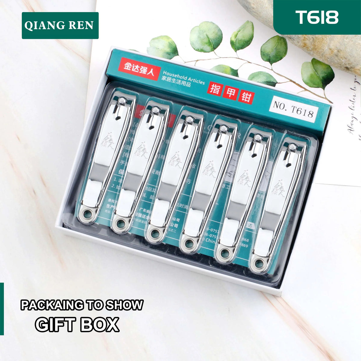 Large Chrome Nail Clipper for Precision Nail Care