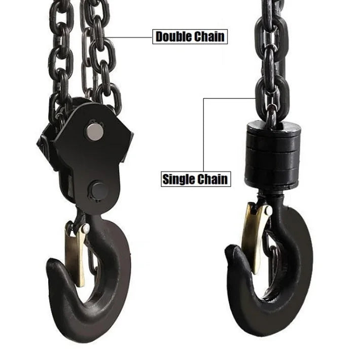 European Hook Manual Chain Hoist for Heavy Lifting