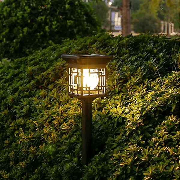 2-Pack Solar Garden Pathway Lights