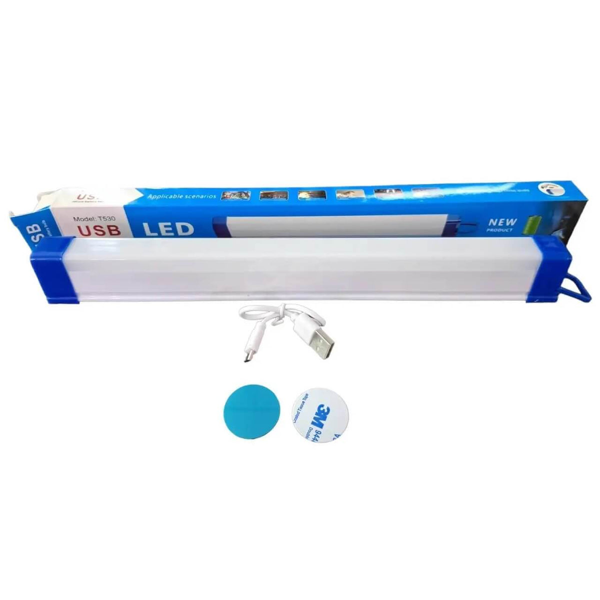 120W Rechargeable USB Emergency Tube Light 30cm
