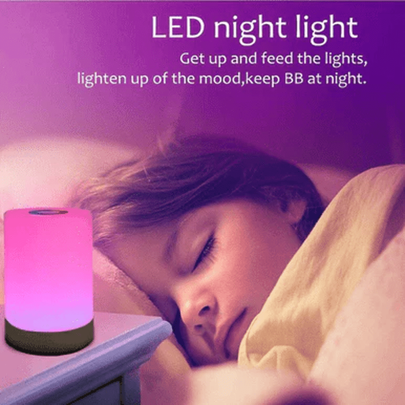 Colour-Changing Touch-Control LED Night Light