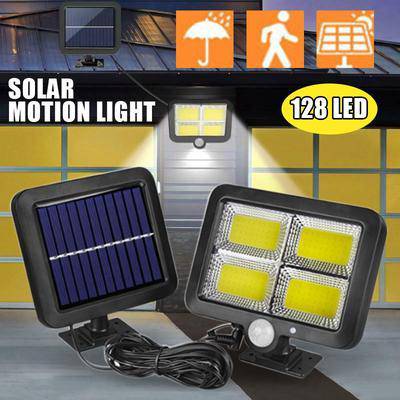 Waterproof PIR Motion Sensor Solar Wall Light