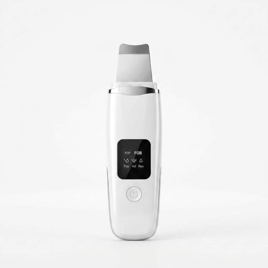 Ultrasonic Facial Pore Cleaner and Skin Scrubber