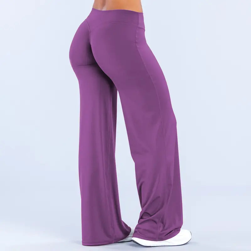 DEEFY Sav Women'S Wide Leg Training Leggings - Tummy Control, Butt Lifting, Stretchy Fitness Gym Clothes for Workout, Gym Clothes Women