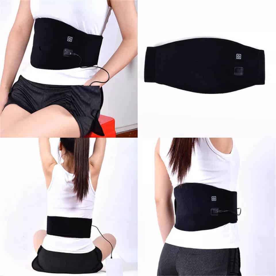 Adjustable Waist Heating Pad for Back and Abdominal Relief