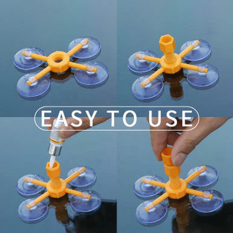 DIY Windshield Crack and Chip Repair Kit
