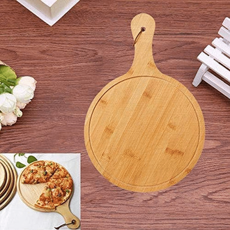 Round Bamboo Pizza Board