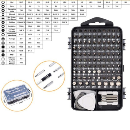 Combination Precision Screwdriver Set 135 Pieces