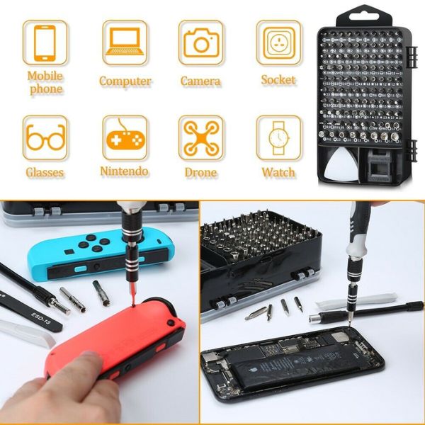 Combination Precision Screwdriver Set 135 Pieces