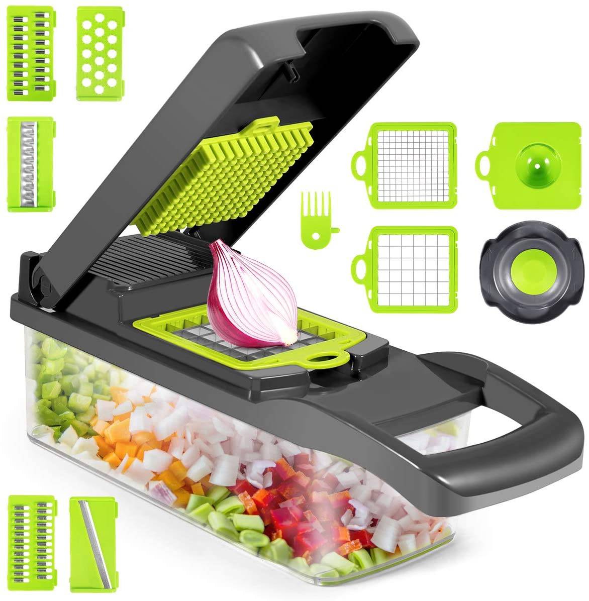 Multifunctional Vegetable Slicer Set 14 Pieces