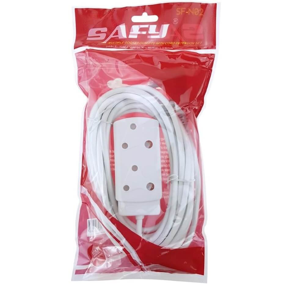 15m 2 Socket Heavy Duty Extension Cord