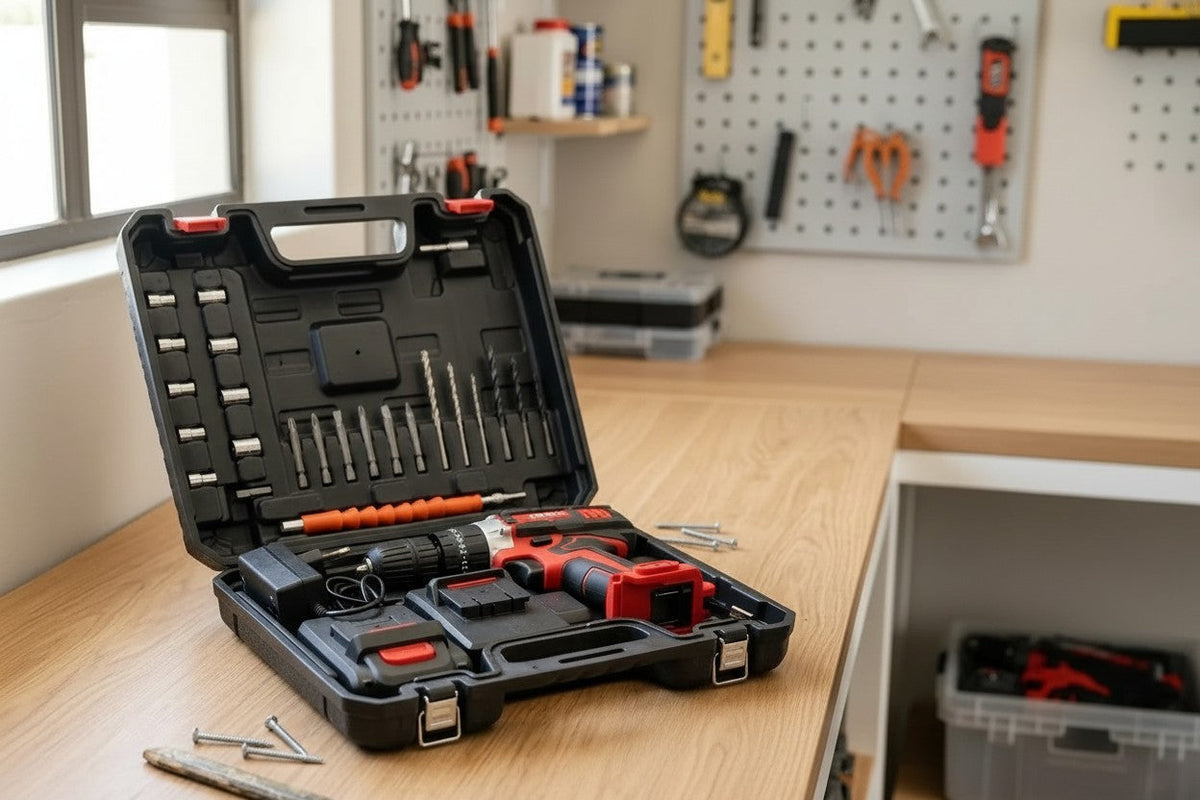 21V Multi-Function Cordless Impact Drill and Screwdriver