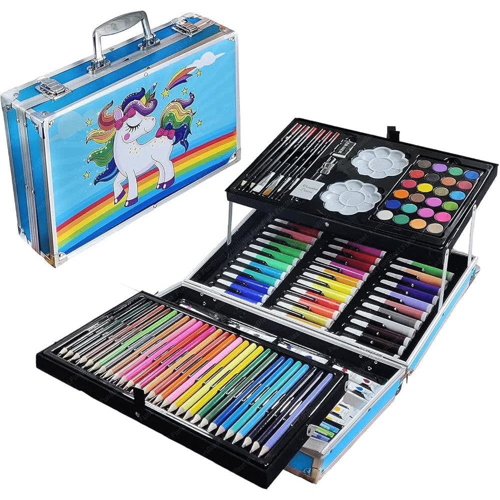 145-Piece Deluxe Art Set with Aluminium Case