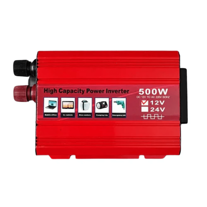 Portable 12V Ultra-High Capacity Power Inverter