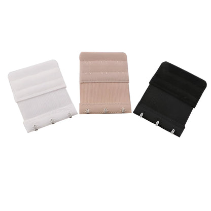 Adjustable 3-Hook Bra Extenders for Band Comfort and Fit