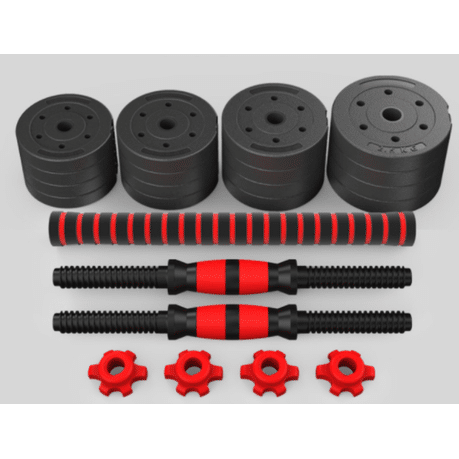 Adjustable Barbell and Dumbbell Weight Set 30kg