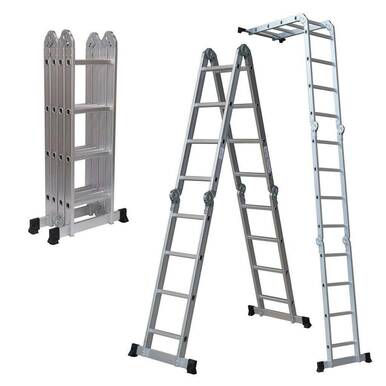 4.4m Aluminium Foldable Multi-Purpose Ladder