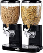 Double Cereal Dispenser with Dual Storage Compartments