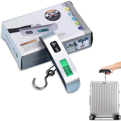 Compact Digital Luggage Scale with LCD Display