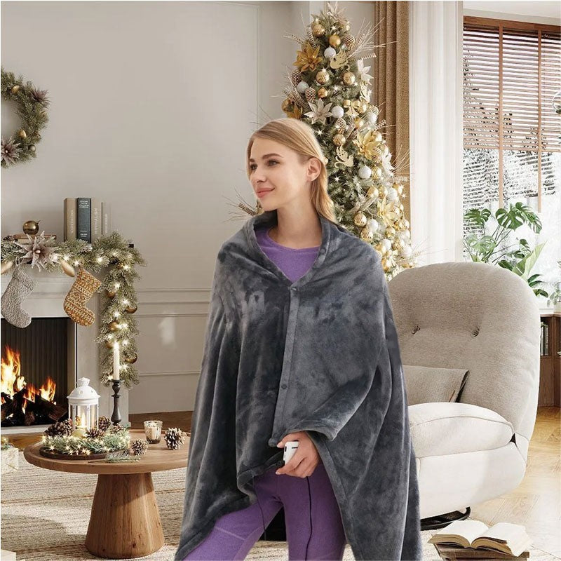 Wearable USB Heated Shawl
