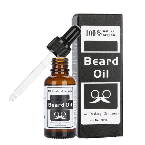 Natural Organic Beard Oil for Softening and Skin Hydration