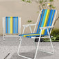 Portable Folding Aluminum Outdoor Lounge Beach Chair