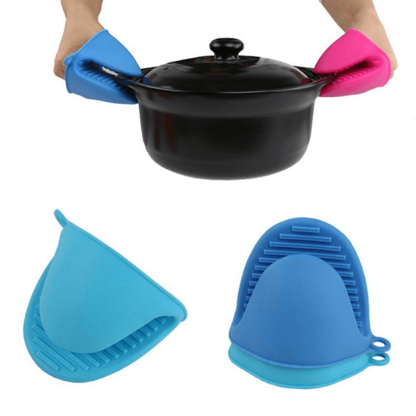 Thick Silicone Oven Gloves Set 2 Pieces