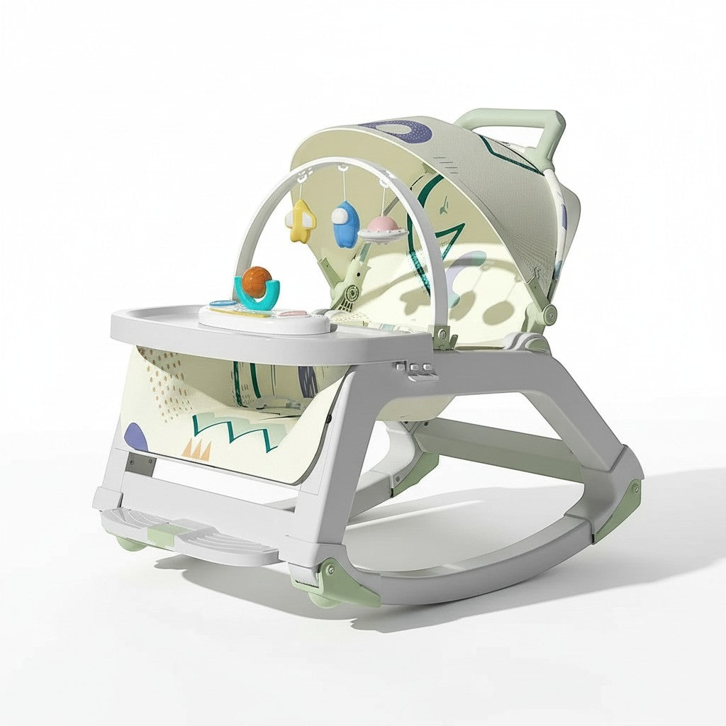 Multifunctional 5 in 1 Baby Rocking Chair