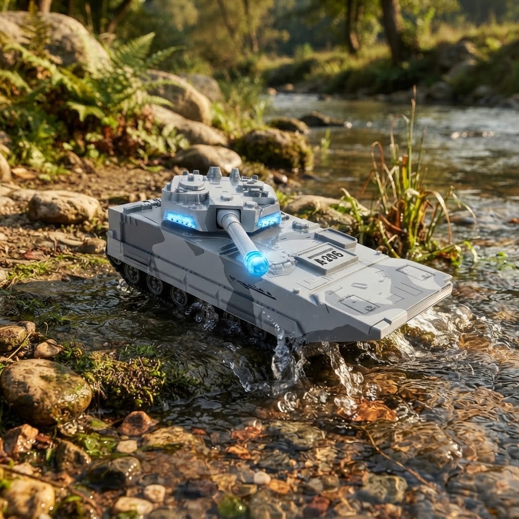 Kids A-206 Amphibious Tank Toy