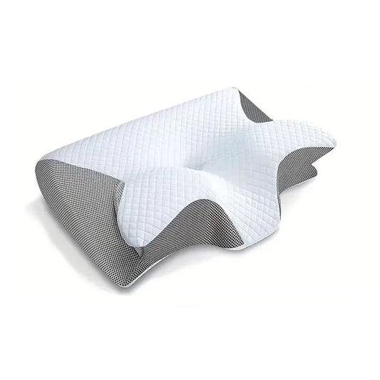 Butterfly Shaped Memory Foam Neck Pillow for Ergonomic Support
