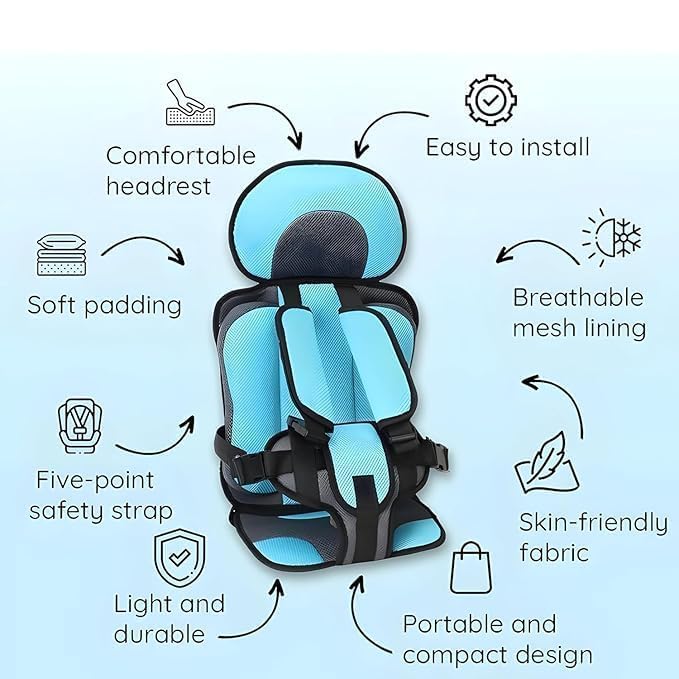 Breathable Anti-Slip Baby Car Seat Cushion