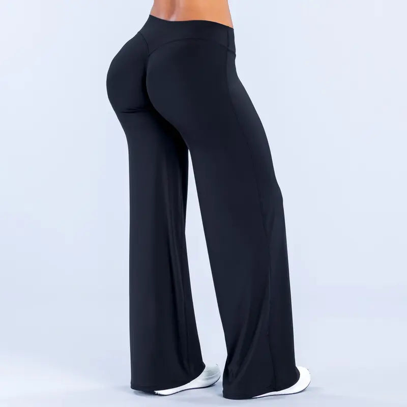 DEEFY Sav Women'S Wide Leg Training Leggings - Tummy Control, Butt Lifting, Stretchy Fitness Gym Clothes for Workout, Gym Clothes Women