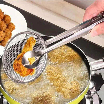 Stainless Steel 2-in-1 Food Spoon Strainer