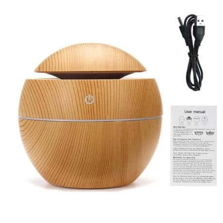 LED Ultrasonic Aroma Humidifier Essential Oil Diffuser