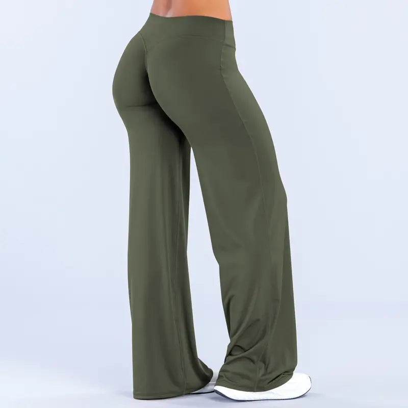 DEEFY Sav Women'S Wide Leg Training Leggings - Tummy Control, Butt Lifting, Stretchy Fitness Gym Clothes for Workout, Gym Clothes Women
