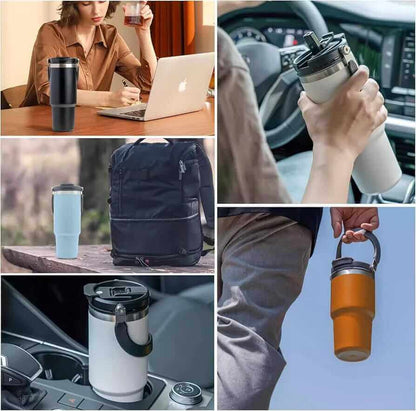 900ml Stainless Steel Vacuum Tumbler with Lid