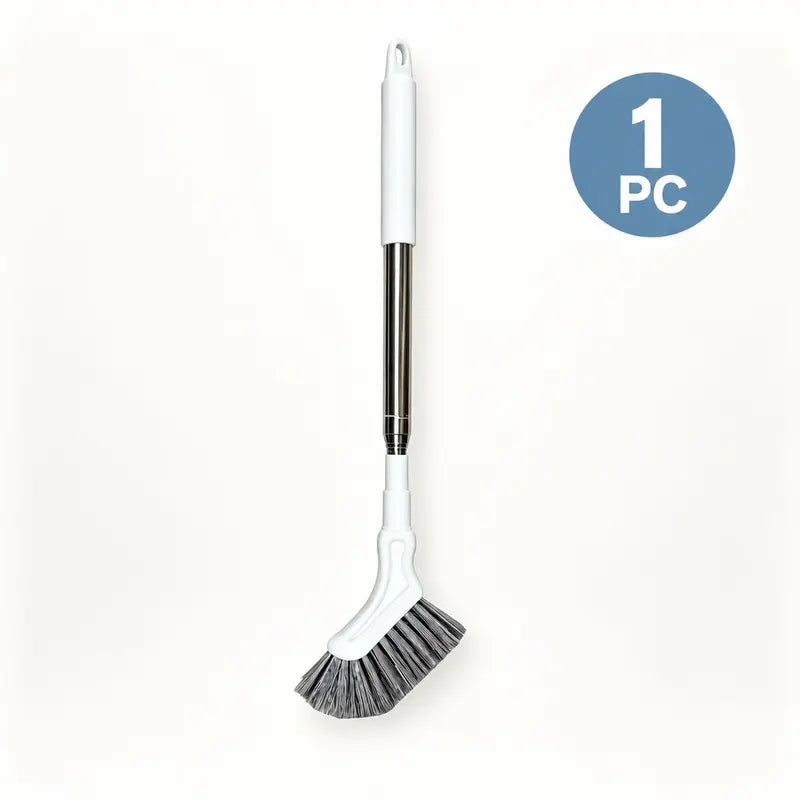 Telescopic Long Handle Crevice Cleaning Brush, Narrow Gap Cleaner for Bathroom, Toilet, Floors, Windows & Hard-To-Reach Spaces