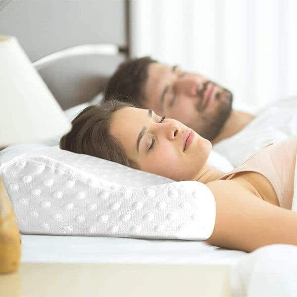 Ergonomic Natural Latex Neck Pillow