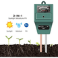 3-in-1 Soil Moisture Light and pH Meter