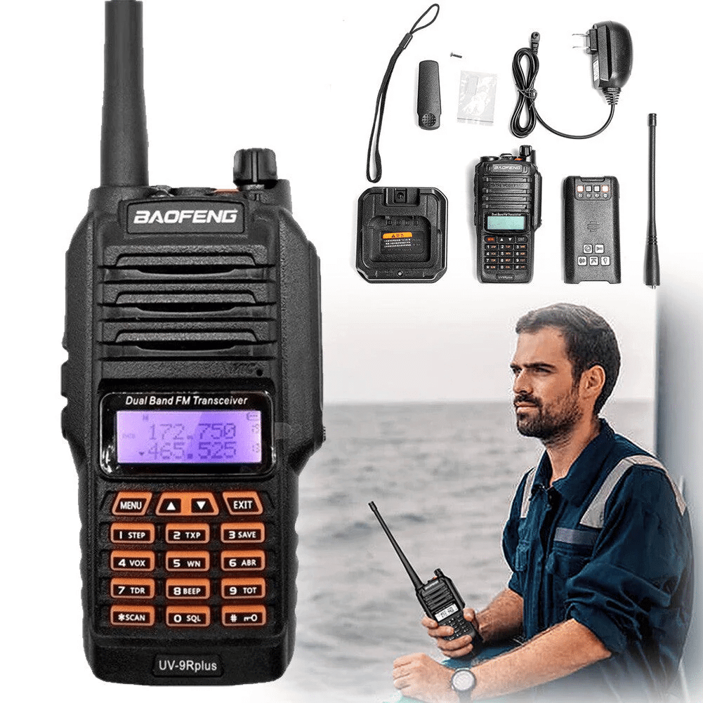 UV-9R Waterproof Two-Way Radio with FM