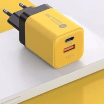 38W USB and Type-C Super Fast Charger Adapter