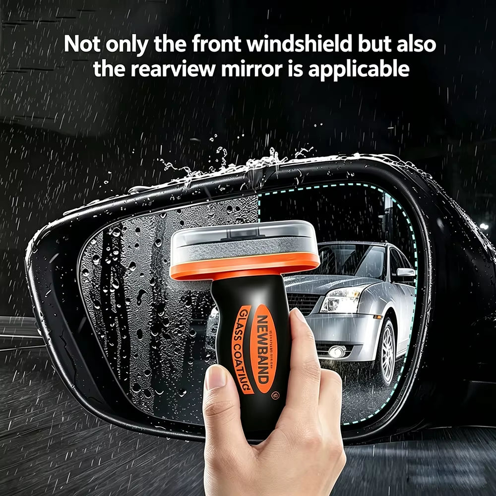 Car Glass Cleaner Gel & Foam Windshield Watermark Remover Anti-Fog Coating, Fast Cleaning Rainproof for Car Glass Windows