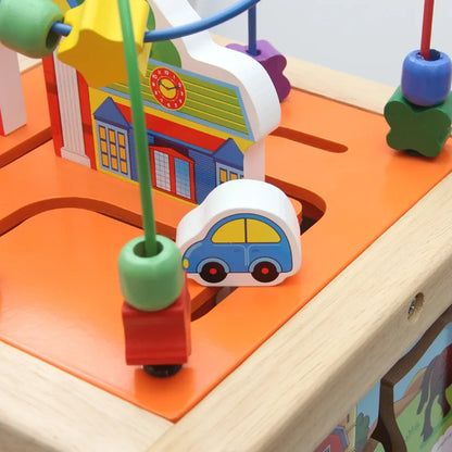 Wooden Montessori Bead Maze Toy
