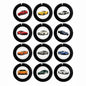 Permanent Car Windscreen License Disc Holder