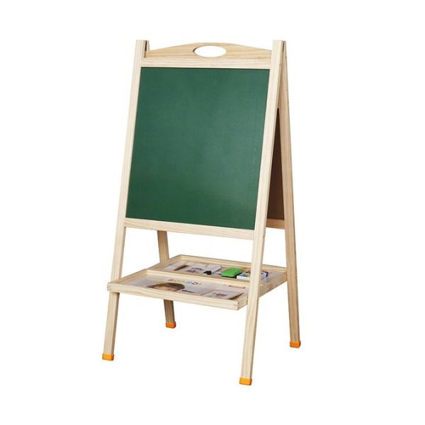 Educational Double-Sided Wooden Puzzle Board