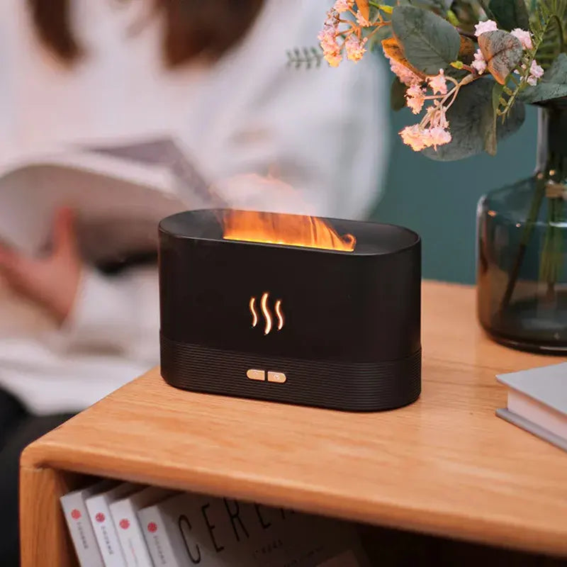 Ultrasonic Flame Air Diffuser and Humidifier