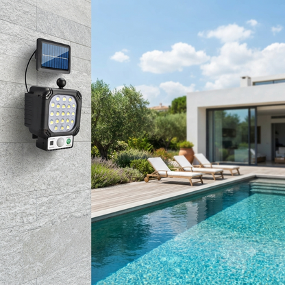 Solar Motion Sensor LED Street Lamp