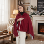 Unisex USB Heated Electric Hoodie Shawl